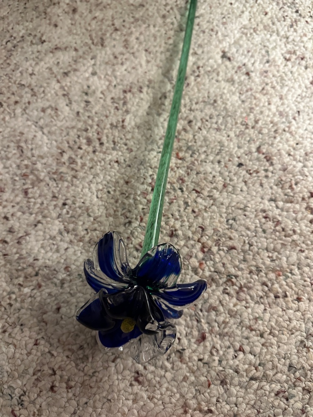 Large glass flower - Picture 5 of 5